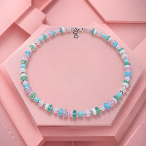 Naszyjnik handmade ''Pastel Love'' na wyłączność BLEKKI