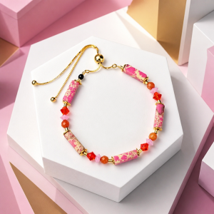 Bransoletka ze srebra 925 ''Agnes'' z kryształkami Swarovski